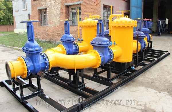 Блок фильтрой газовых на раме ФГС-СН-300 г.Саратов цена, купить, продать, фото